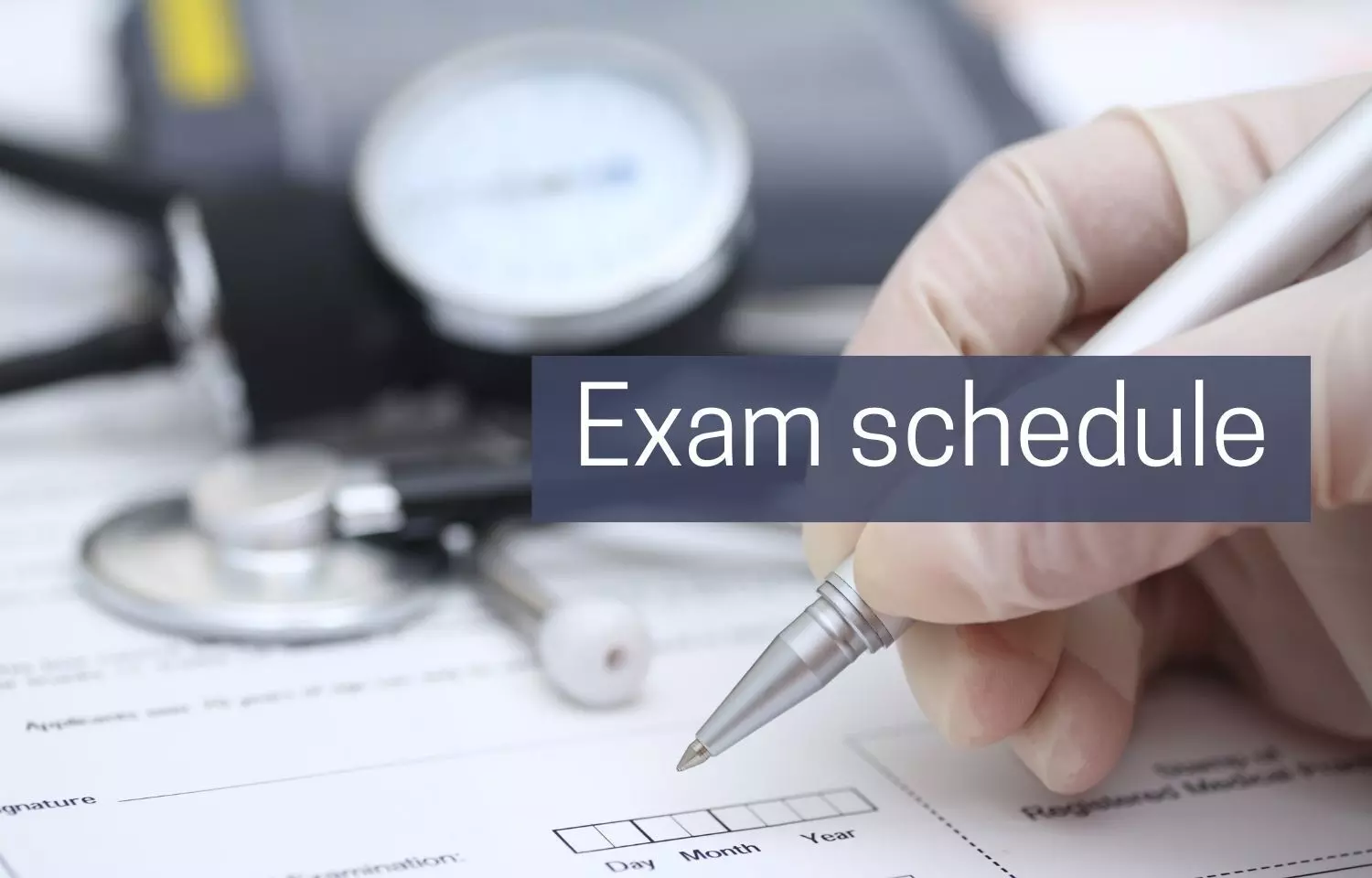 forthcoming examinations - SECTION 3