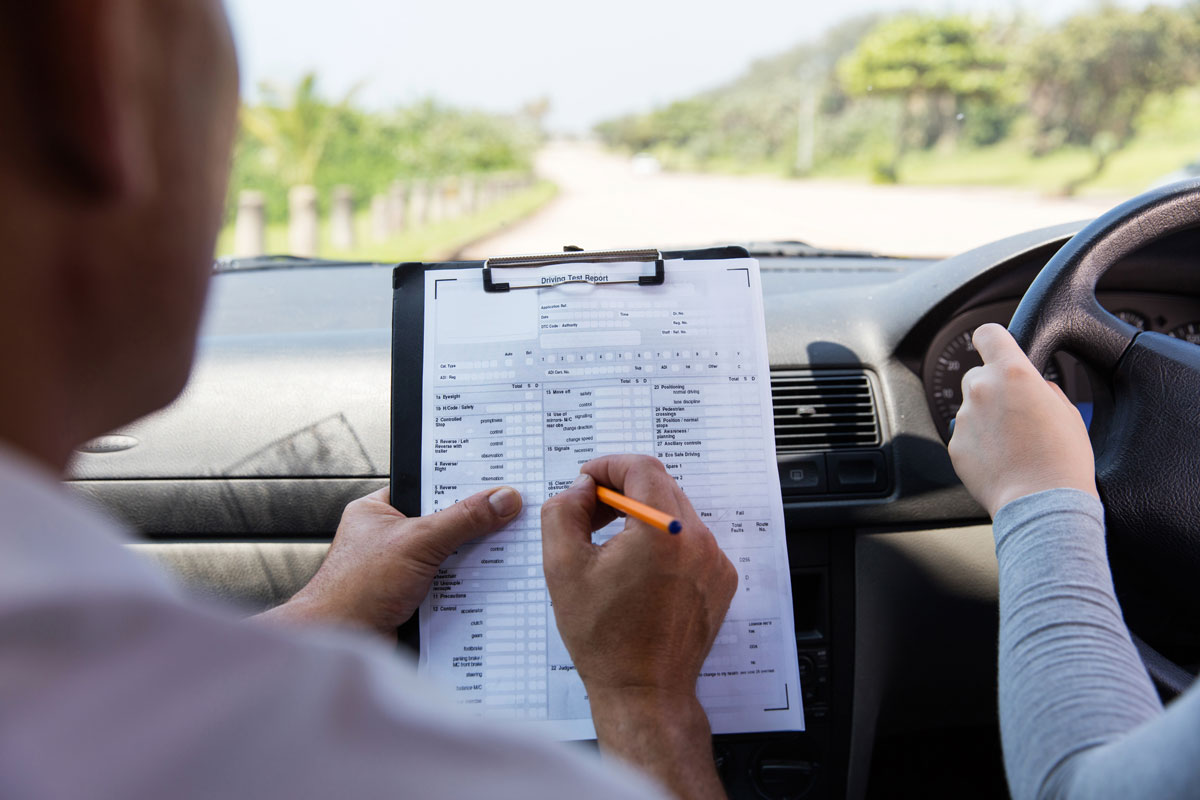 Training to take a driving test - SECTION 2