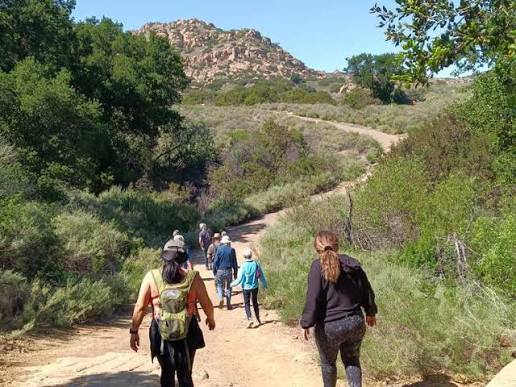 The McFaddin hiking and nature trail