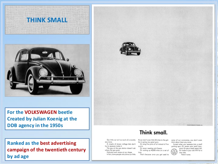 Think Small - PASSAGE 1