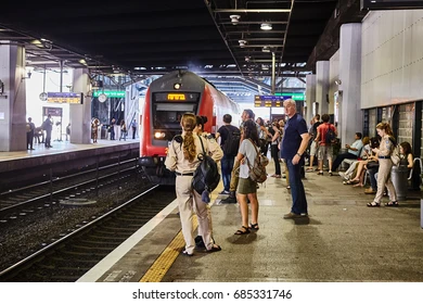 waiting for their trains - SECTION 2