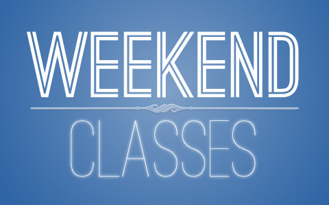 Weekend Course Booking