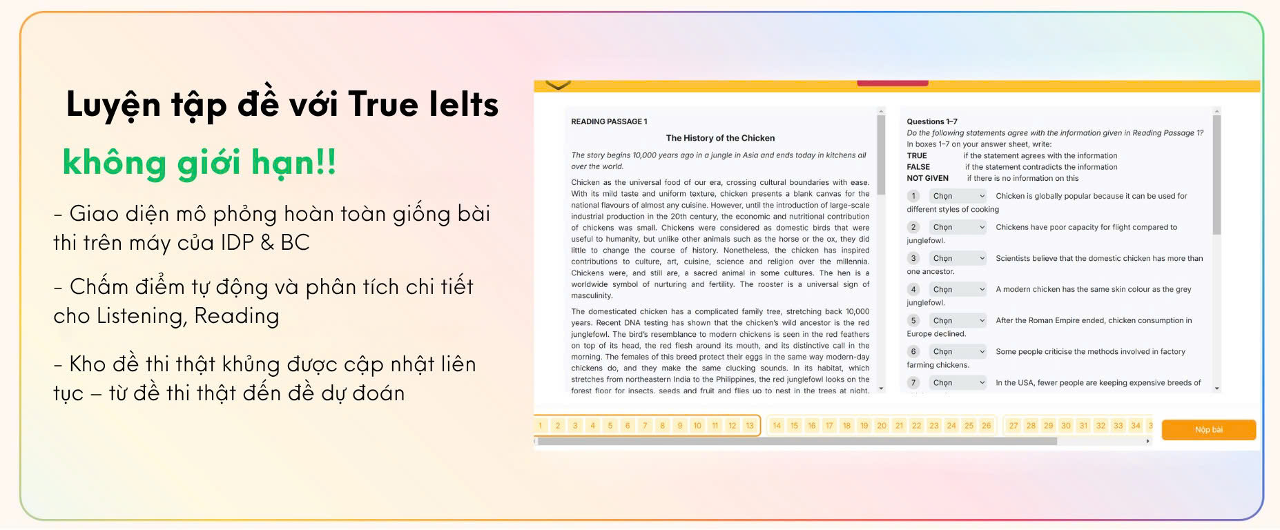 Giới thiệu về TRUE IELTS
