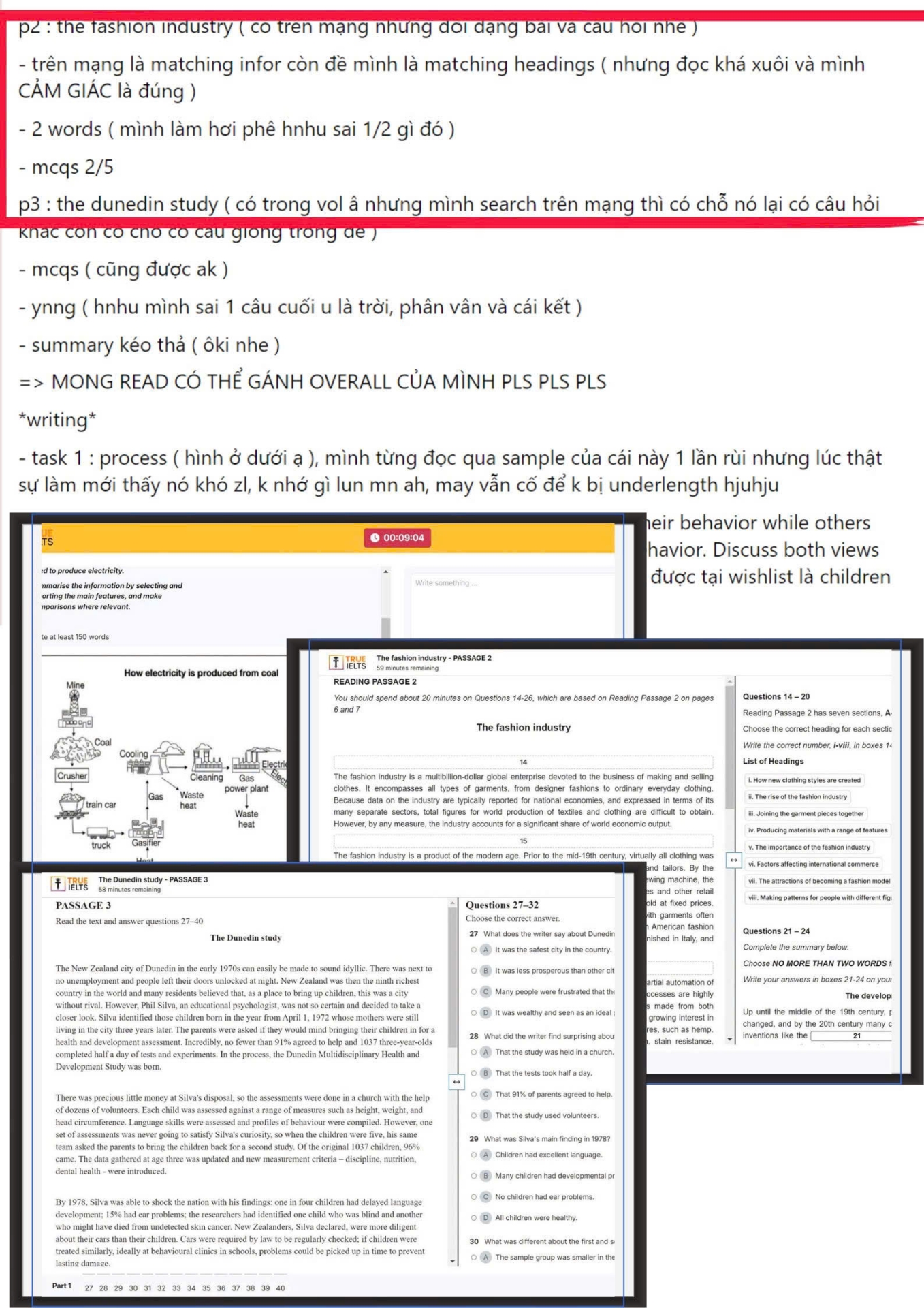 Trúng Full Reading và Writing trong bộ Forecast