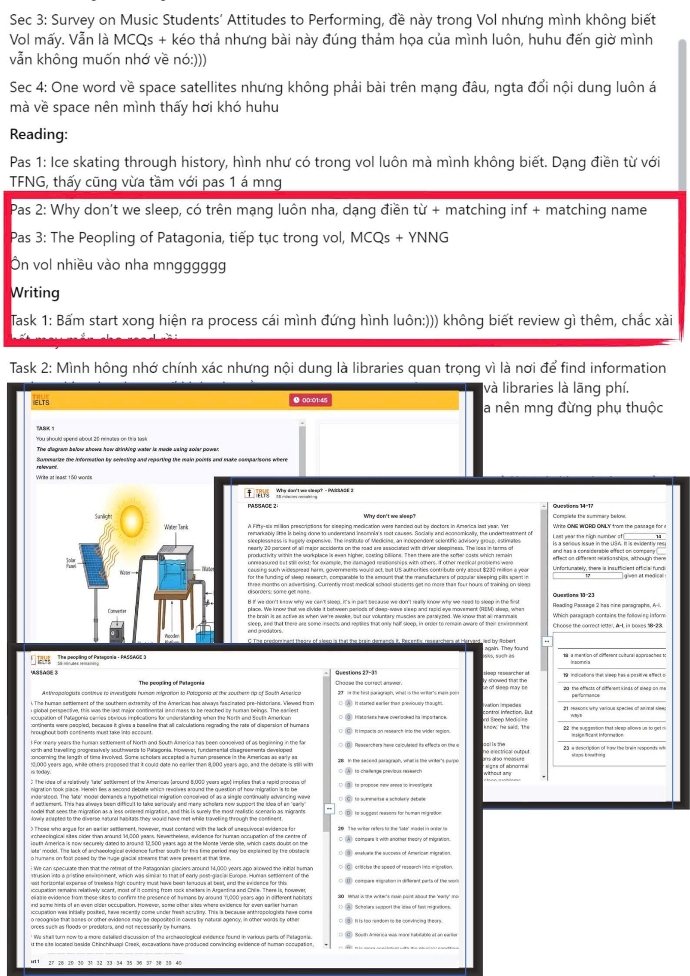 Trúng Full Reading và Writing trong bộ Forecast